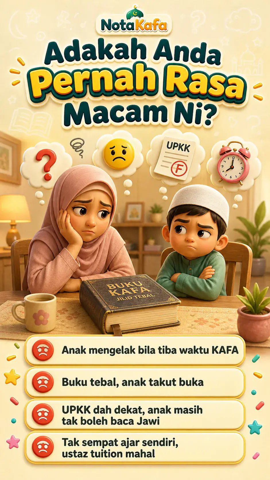 NotaKafa — pengenalan masalah pembelajaran KAFA (2)